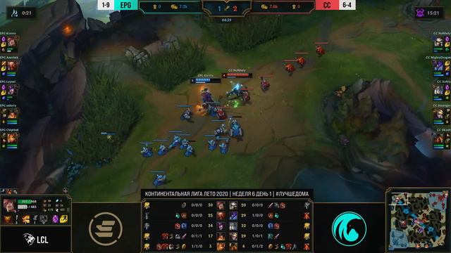 EPG vs CC - Неделя 6 День 1 | LCL Летний Сплит 2020 | Elements Pro Gaming vs СrowCrowd смотреть онлайн