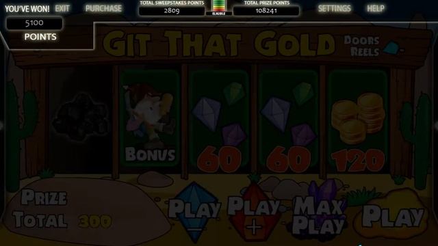 Git That Gold - Pre-Reveal Internet Cafe Sweepstakes Game смотреть онлайн