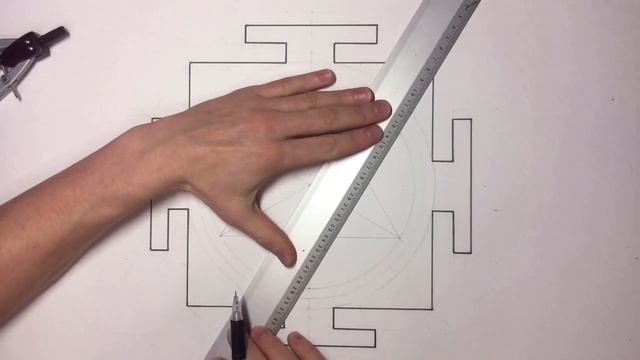Построение ШРИ-ЯНТРА ( сакральная геометрия ) . Draw a SHRI YANTRA  ( Sacred geometry )