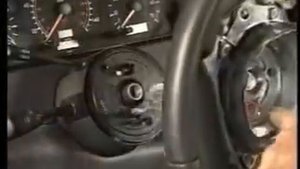 Панель приборов и руль w202 снятие