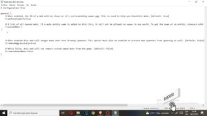 Config del mod  Bad mobs  / Minecraft