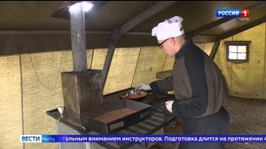 Военная школа поваров в Чите готовит курсантов к выпускным экзаменам