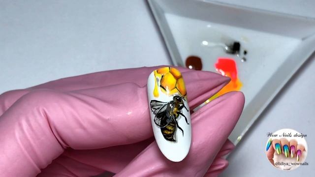 ОСЕННИЙ ДИЗАЙН НОГТЕЙ 2020 / ПЧЕЛА гель лак / Дизайн с пчелой смотреть онлайн