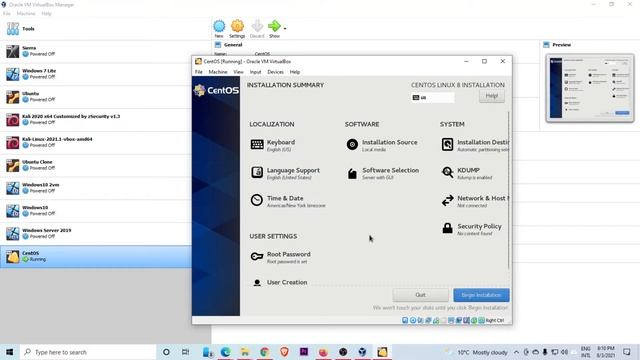 Como instalar Centos 8 en virtualbox - Guia paso a paso en español смотреть онлайн