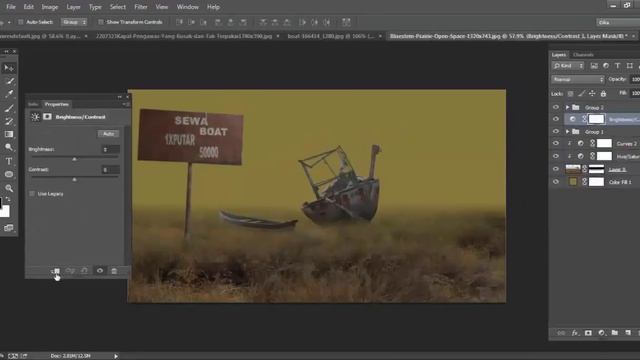 Photoshop Tutorials : Retouching Techniques for landscape смотреть онлайн