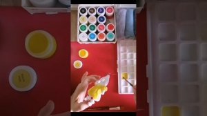 Окраска ватной игрушки