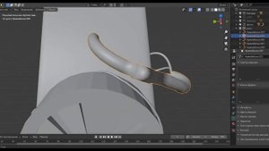 Модель блендер-робот в Blender 3D.