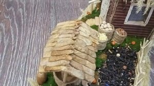 Осенняя поделка "Домик в деревне".