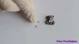 БРАСЛЕТ МИШКИ ТЕДДИ ❤ ПОЛИМЕРНАЯ ГЛИНА ❤  МАСТЕР КЛАСС: Teddy bear polymer clay