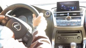 тест драйв Lexus NX 300h гибрид знакомство с машиной в городе test drive Lexus NX 300h hybrid fam