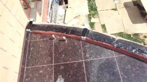 Установка кровельного костыля