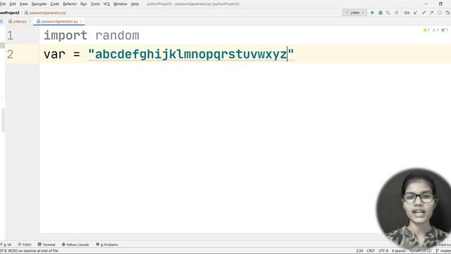 Make 2 python projects in less than 15 mins | password generator | pyjokes library | mini project