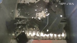 Промышленный шредер WEIMA Spider 1500 H. Измельчение стекловолокна, фибергласса.