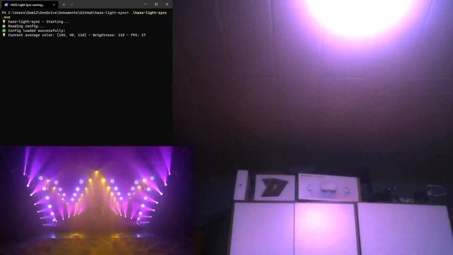 hass-light-sync demo - Home Assistant Ambilight clone смотреть онлайн