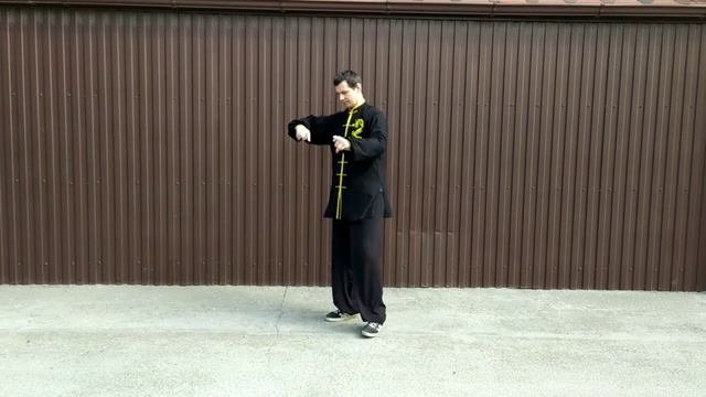 Наматывание для двух рук с шагом вперёд. смотреть онлайн