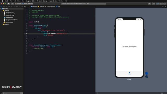 SwiftUI: How to create a Tab Bar?