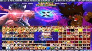 New Kage 2022 vs Everyone! Part 2 ft Evil Ryu, Akuma, Sagat, Goku, Kenshiro. MUGEN Multiverse