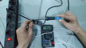 Электрический паяльник с регулировкой температуры