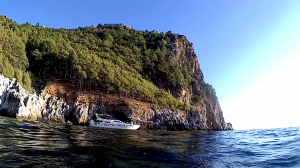 Аланья. Восхождение от пляжа Клеопатра к крепости на вершине мыса.