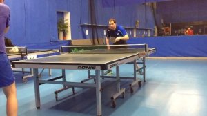 Настольный теннис.Банан ( Banana Flick )