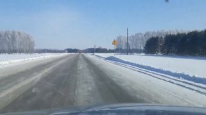 Дорога Дюртюли - Бураево ( 22.02.21. )