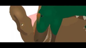 JWE T Rex VS Tarbosaurus (Stick Nodes Dinosaur)