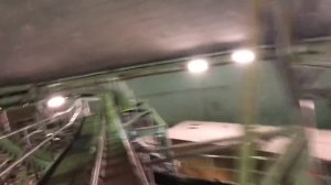 Space Mountain Lights On Ride Through - Walt Disney World