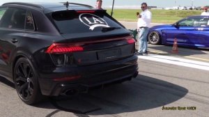 Audi RSQ8 LA Performance vs Mercedes