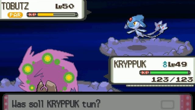 Pokémon Pearl Version (German) - Catching Azelf смотреть онлайн