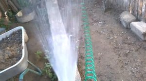 Поливочный пистолет шланг спиральный Intertool