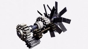 Вертолётный механизм, для винтов соосной схемы