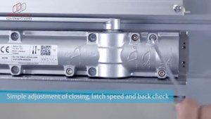 Дверной доводчик ASSA ABLOY DC700. Инструкция по установке, ролик 1