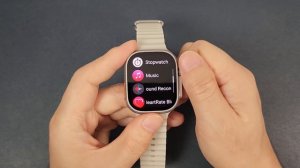 KIWITIME HK ULTRA ONE Smartwatch Unbox-4G Network Android Smart Watch 2.02' Amoled Screen Sim Card