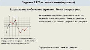 Найдите сумму точек экстремума функции