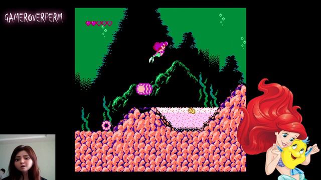 The Little Mermaid ➤полное прохождение🖤➤(Dendy, NES)