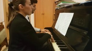 Henry Mancini - The Pink Panther (Four Hands Piano Cover)