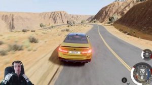 Разбил M5 F90 CS. Знакомство с BeamNG.drive.