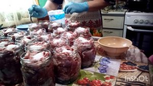 Тушёнка из козьего мяса