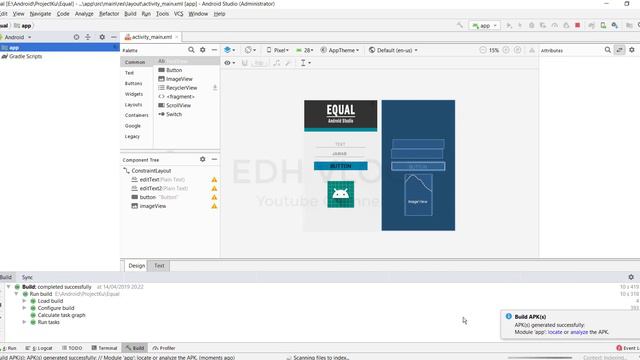 Android Studio : Bagaimana Membuat File APK (File Instalasi Project Android)⁉️ смотреть онлайн
