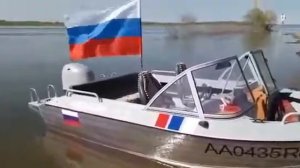 ??НЕМАН 450 DC?? - ⛵1-Й обзор. Обкатка мотора 5-й час.