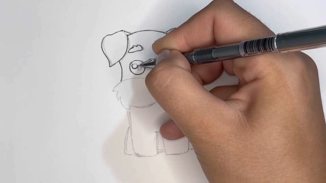 Как нарисовать собачку терьера смотреть онлайн