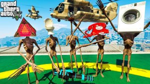 ГТА 5 МОДЫ ТЕЛЕФОНОГОЛОВЫЙ И ТУАЛЕТОГОЛОВЫЙ АТАКУЮТ БАЗУ ВОЕННЫХ ОБЗОР МОДА В GTA 5 ИГРЫ ВИДЕО