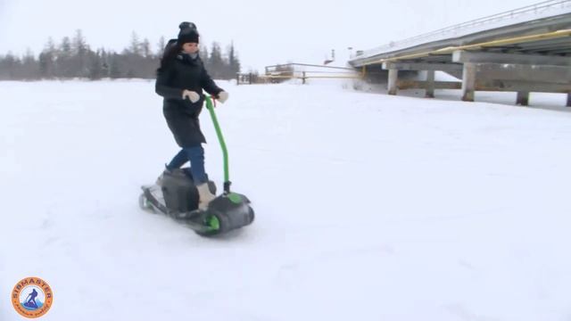 ПроМотоСноуборды! Замечательный репортаж от Импульс ТВ. Мотосноуборд СИБМАСТЕР В ДЕЛЕ! смотреть онлайн