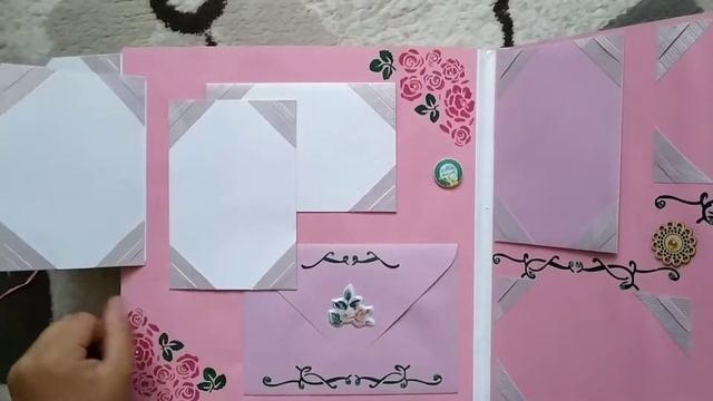 Скрапбукинг | Большой альбом на 150 фотографий своими руками | Обзор смотреть онлайн