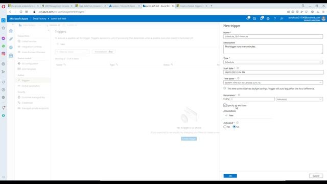 How to Create Schedule Trigger in Azure Data Factory - Azure Data Factory Tutorial 2021 смотреть онлайн