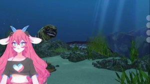 Vtuber Assets - Sea Monster Animated Background - by Tiktak