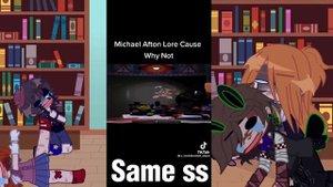 Aftons react to Michael afton|repost| ft aftons|credits there|