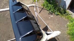 Диффузор заднего бампера BMW E60 m-teh