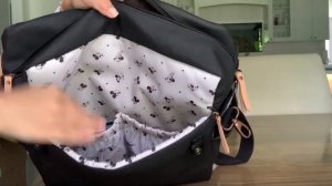 New Petunia Pickle Bottom Boxy Diaperbag Packing Video