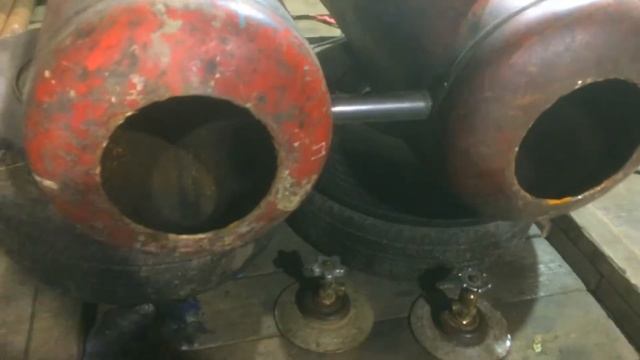 БАГГИ из ГАЗОВЫХ БАЛЛОНОВ! Основа рамы | Ковш. смотреть онлайн